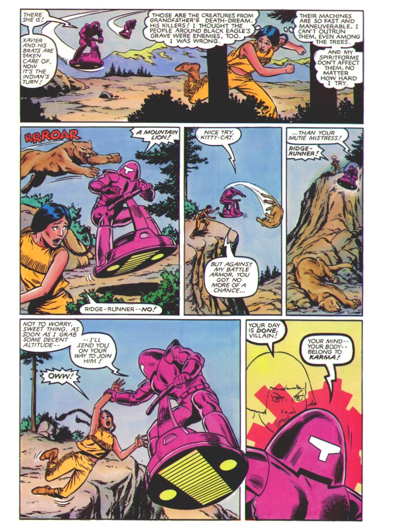 Read online Marvel Graphic Novel comic -  Issue #4 - The New Mutants - 23