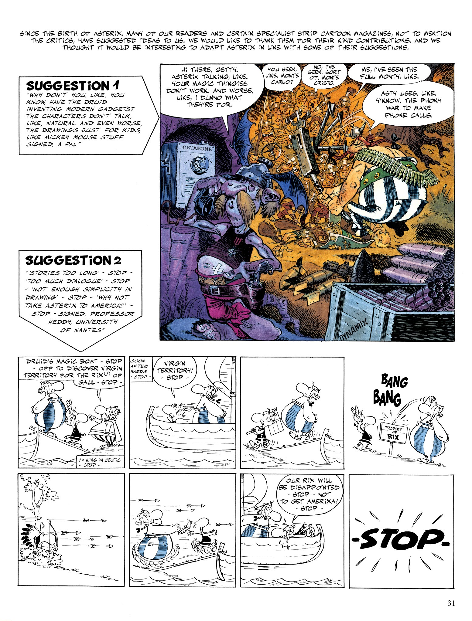 Read online Asterix comic -  Issue #32 - 32