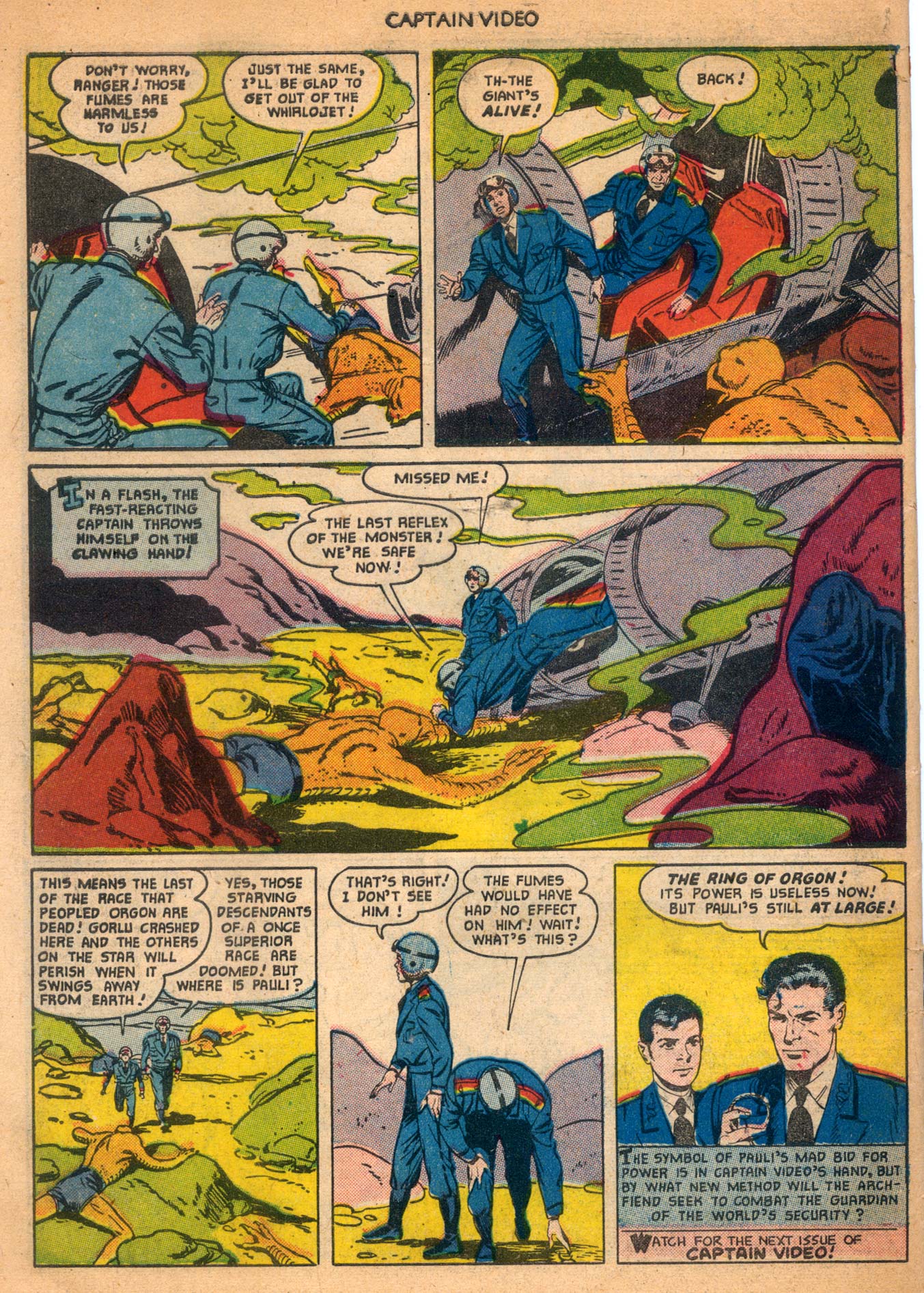 Read online Captain Video comic -  Issue #4 - 50