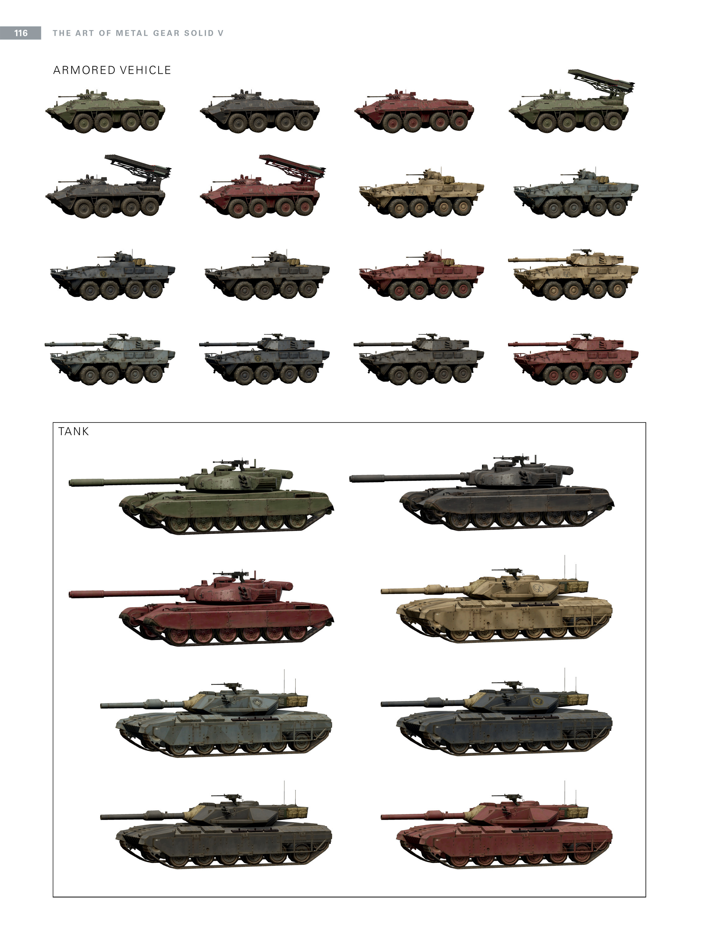 Read online The Art of Metal Gear Solid V comic -  Issue # TPB (Part 2) - 13