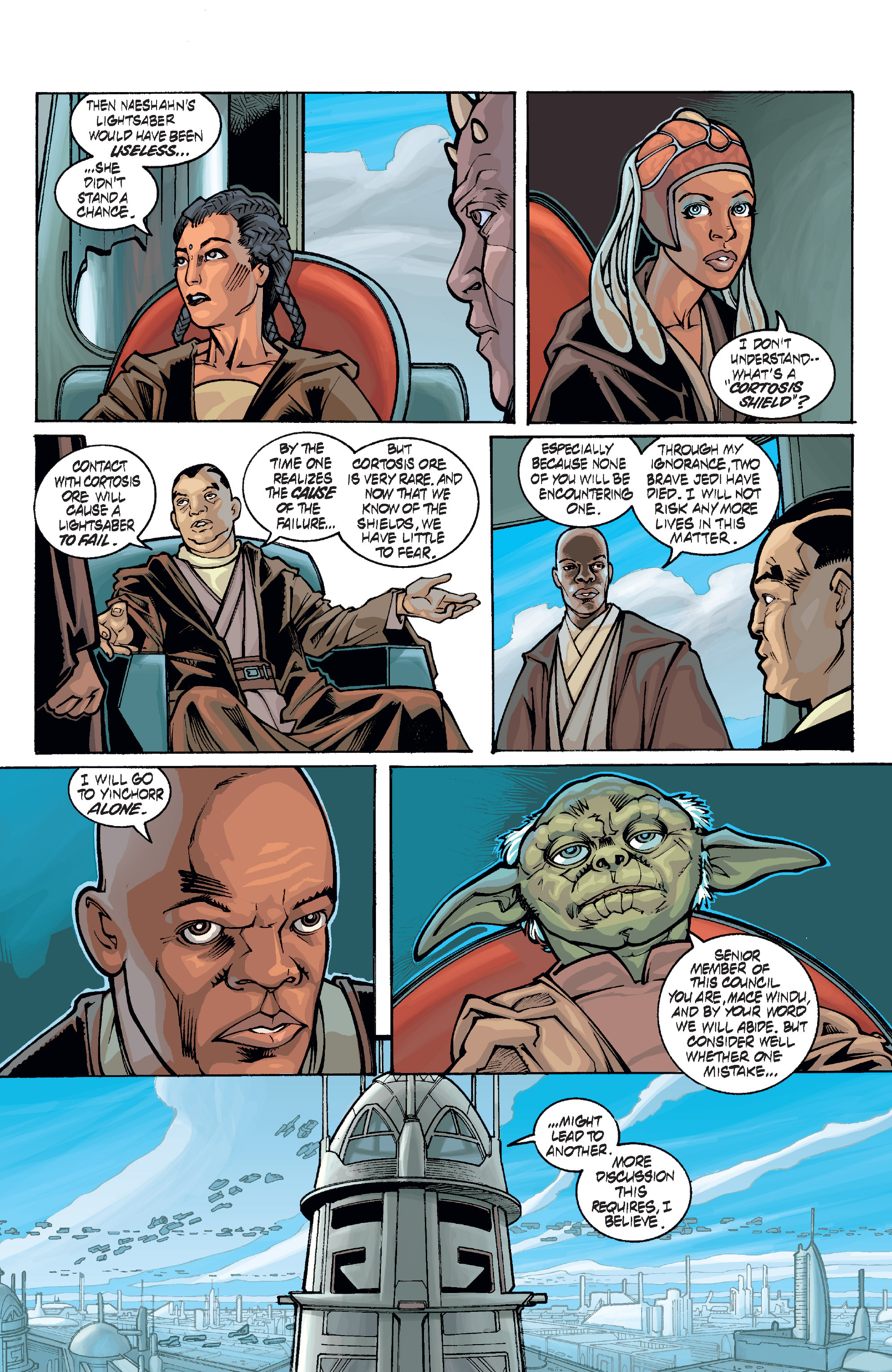 Read online Star Wars: Jedi Council: Acts of War comic -  Issue #1 - 8
