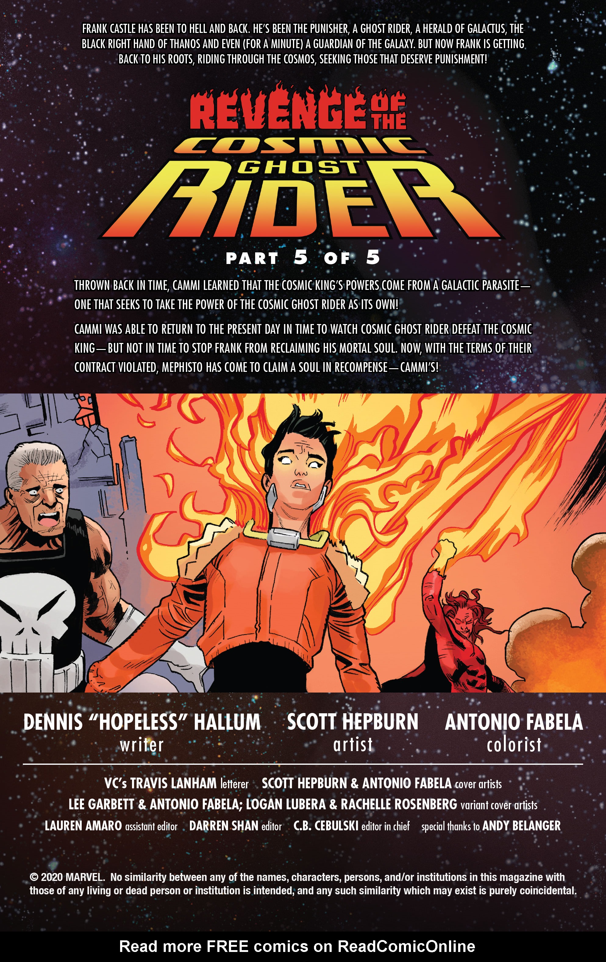 Read online Revenge Of The Cosmic Ghost Rider comic -  Issue #5 - 2