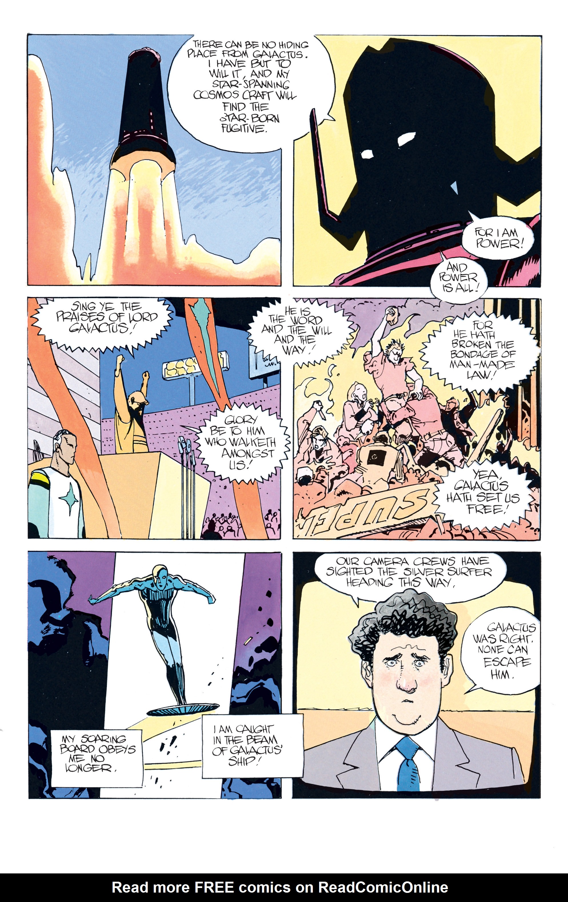 Read online Silver Surfer: Parable comic -  Issue # TPB - 34