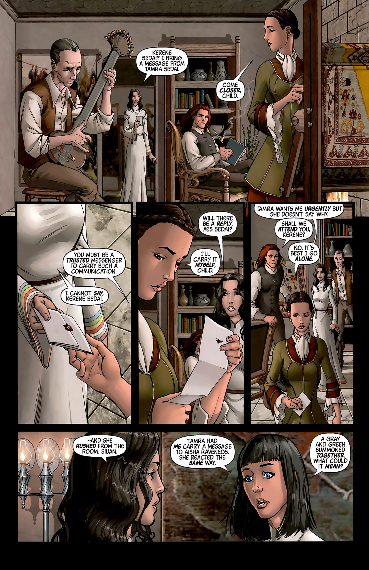 Read online Robert Jordan's The Wheel of Time: New Spring comic -  Issue #3 - 15