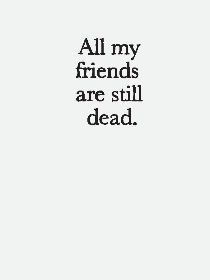 Read online All My Friends Are Still Dead comic -  Issue # TPB - 5