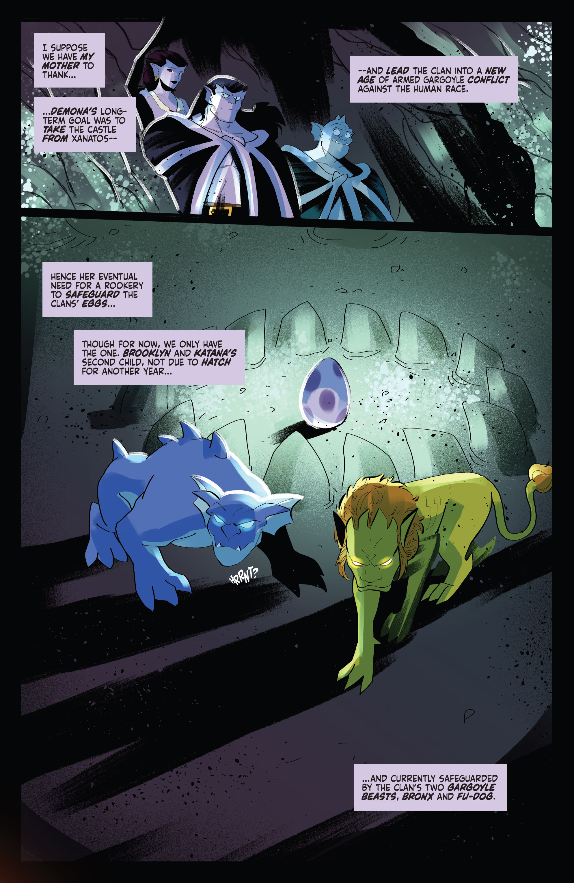 Read online Gargoyles (2022) comic -  Issue #2 - 11