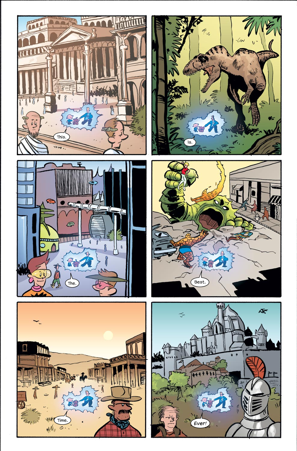 Read online Tails of the Pet Avengers: The Dogs of Summer comic -  Issue # Full - 28
