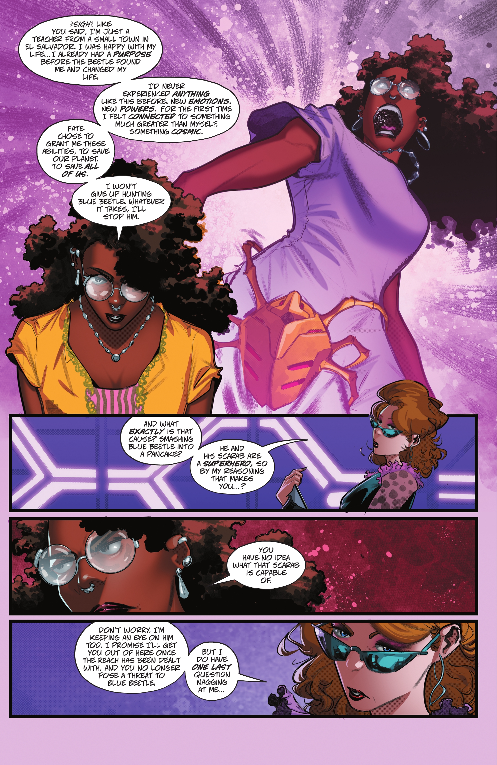 Read online Blue Beetle: Graduation Day comic -  Issue #3 - 8