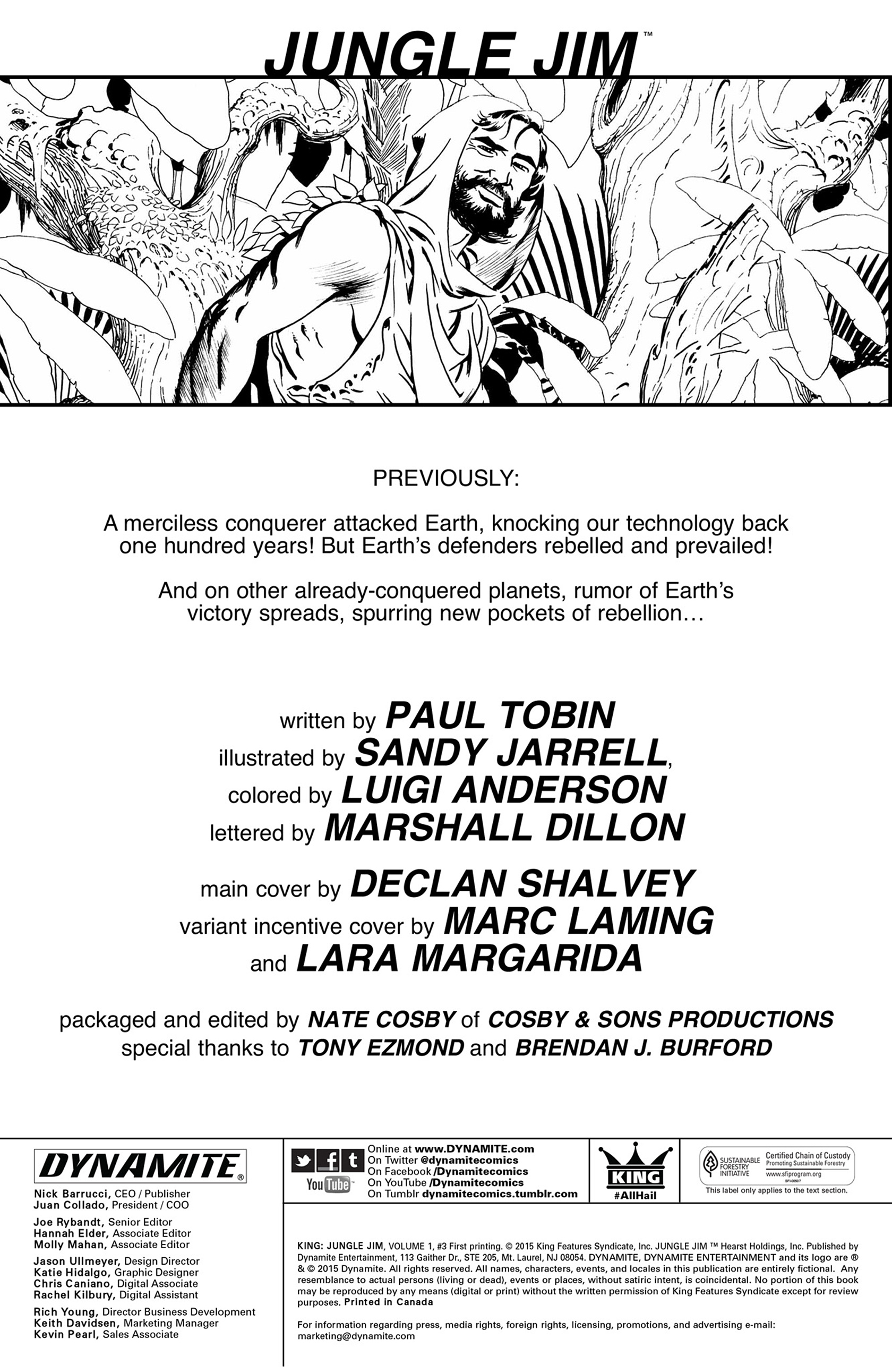 Read online King: Jungle Jim comic -  Issue #3 - 2