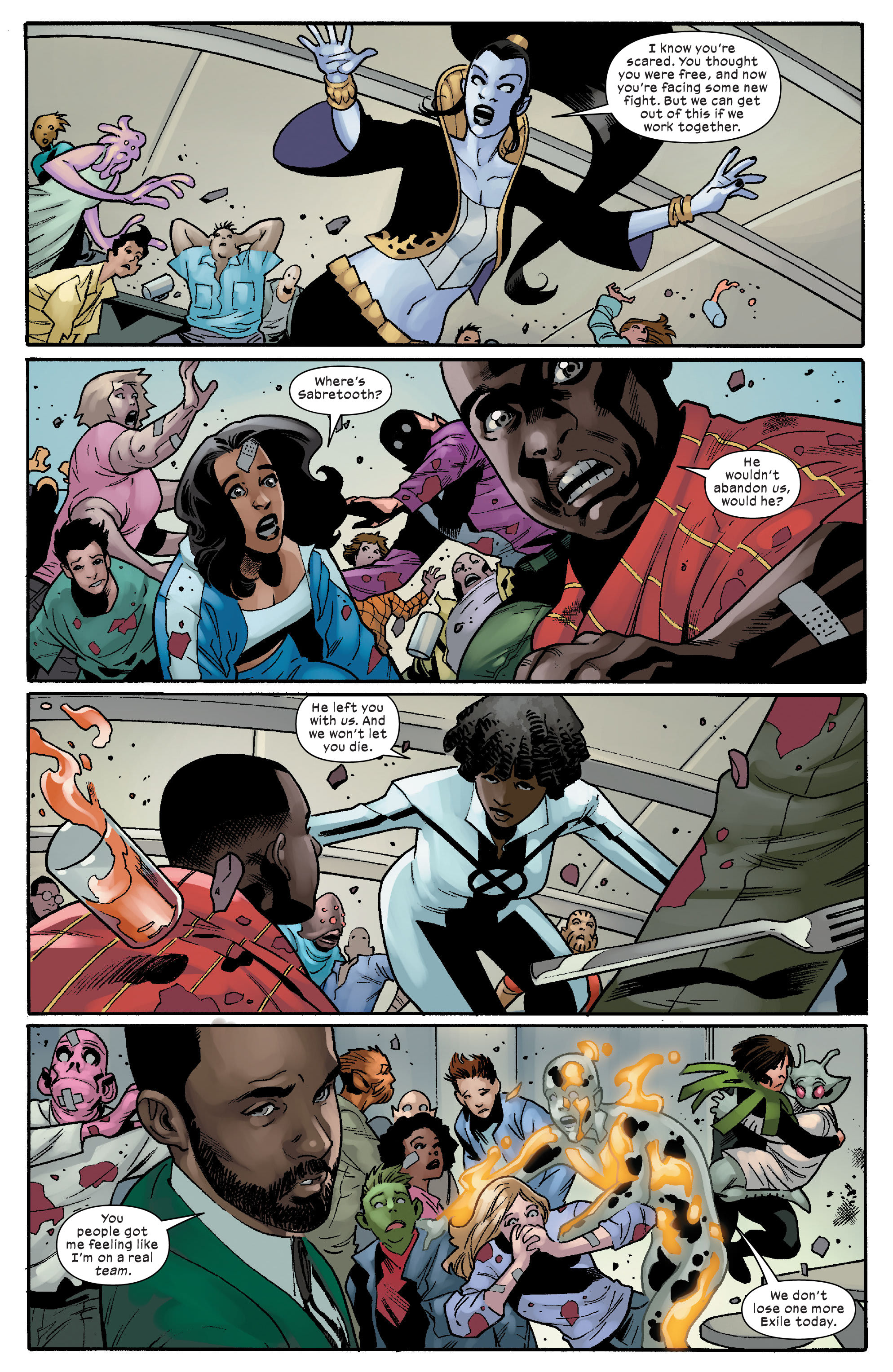 Read online Sabretooth & The Exiles comic -  Issue #4 - 22