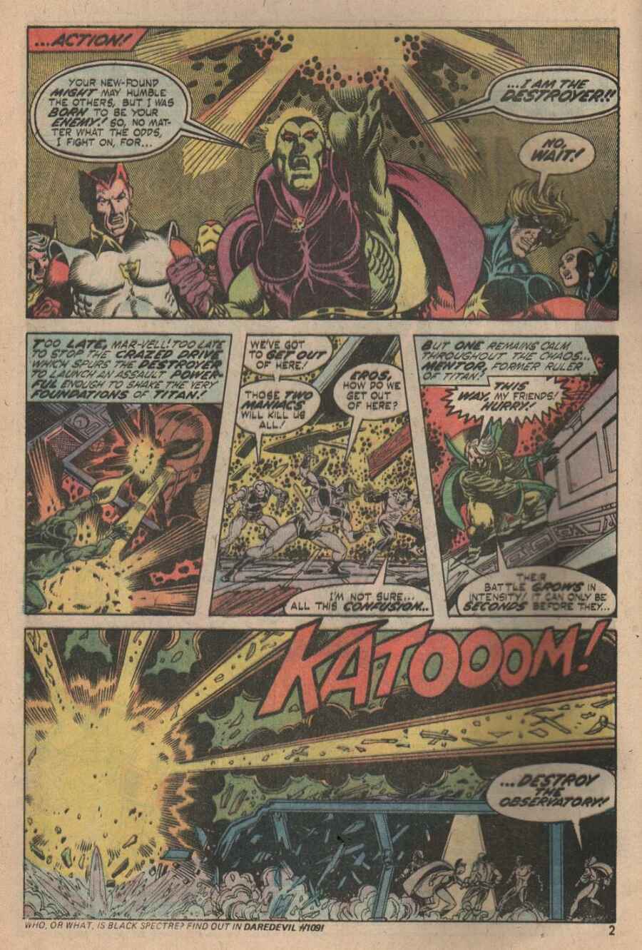 Read online Captain Marvel (1968) comic -  Issue #32 - 3