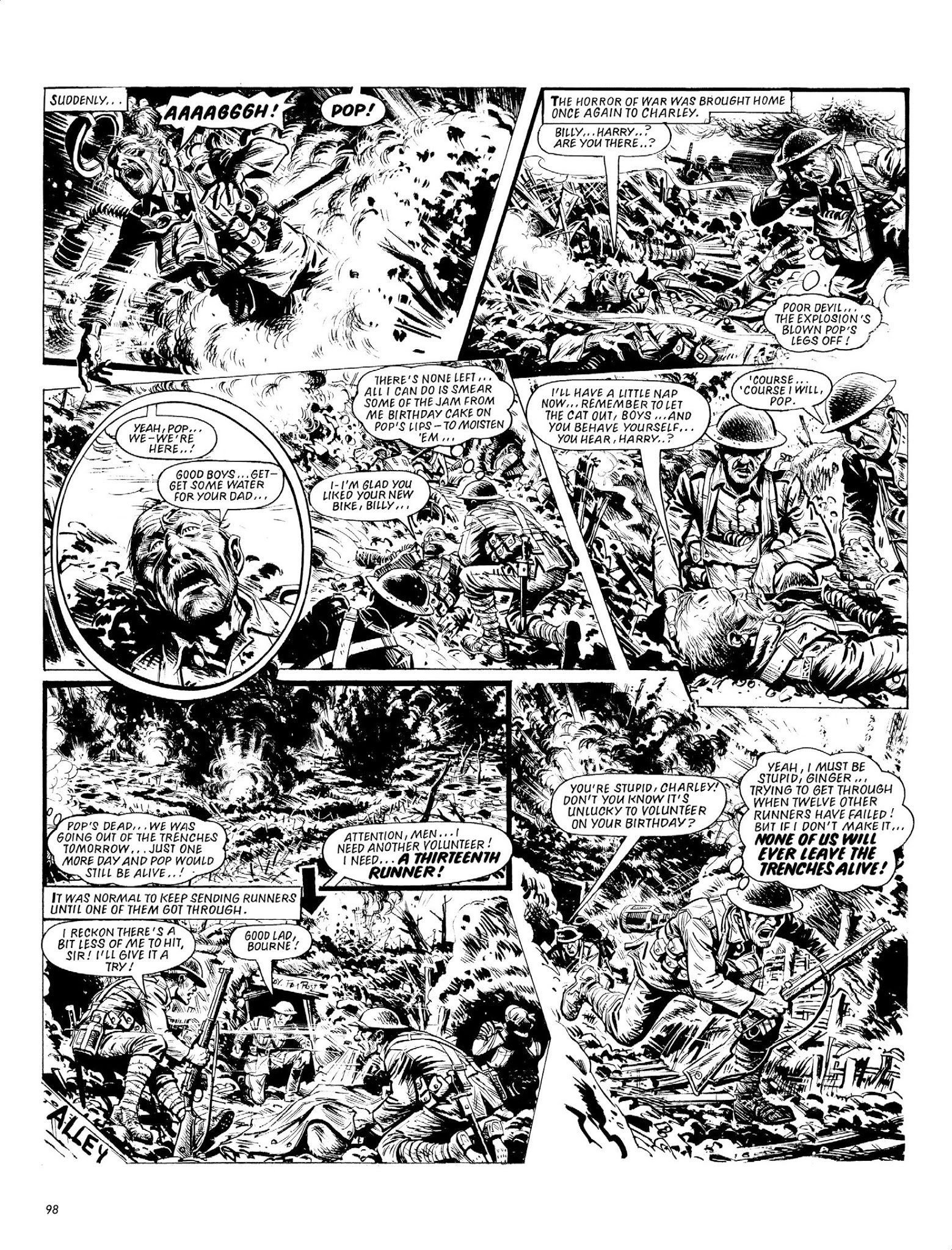 Read online Charley's War: The Definitive Collection comic -  Issue # TPB - 98