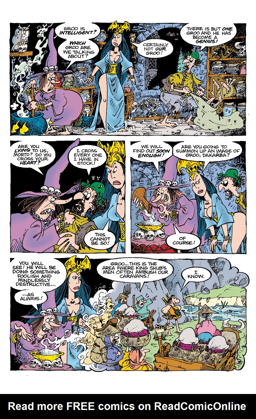 Read online Sergio Aragonés' Groo: The Most Intelligent Man In The World comic -  Issue # TPB - 36