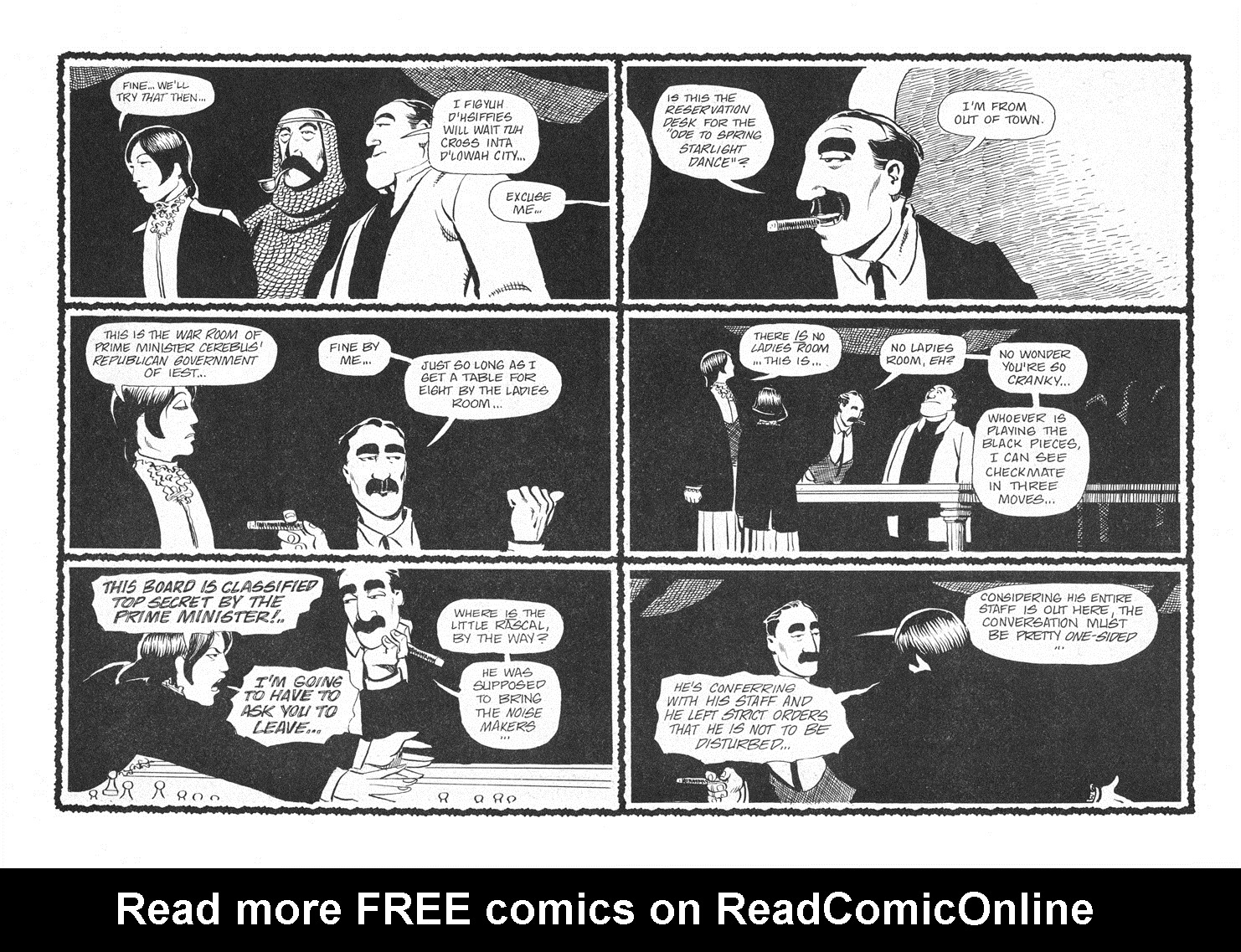 Read online Cerebus comic -  Issue #49 - 7