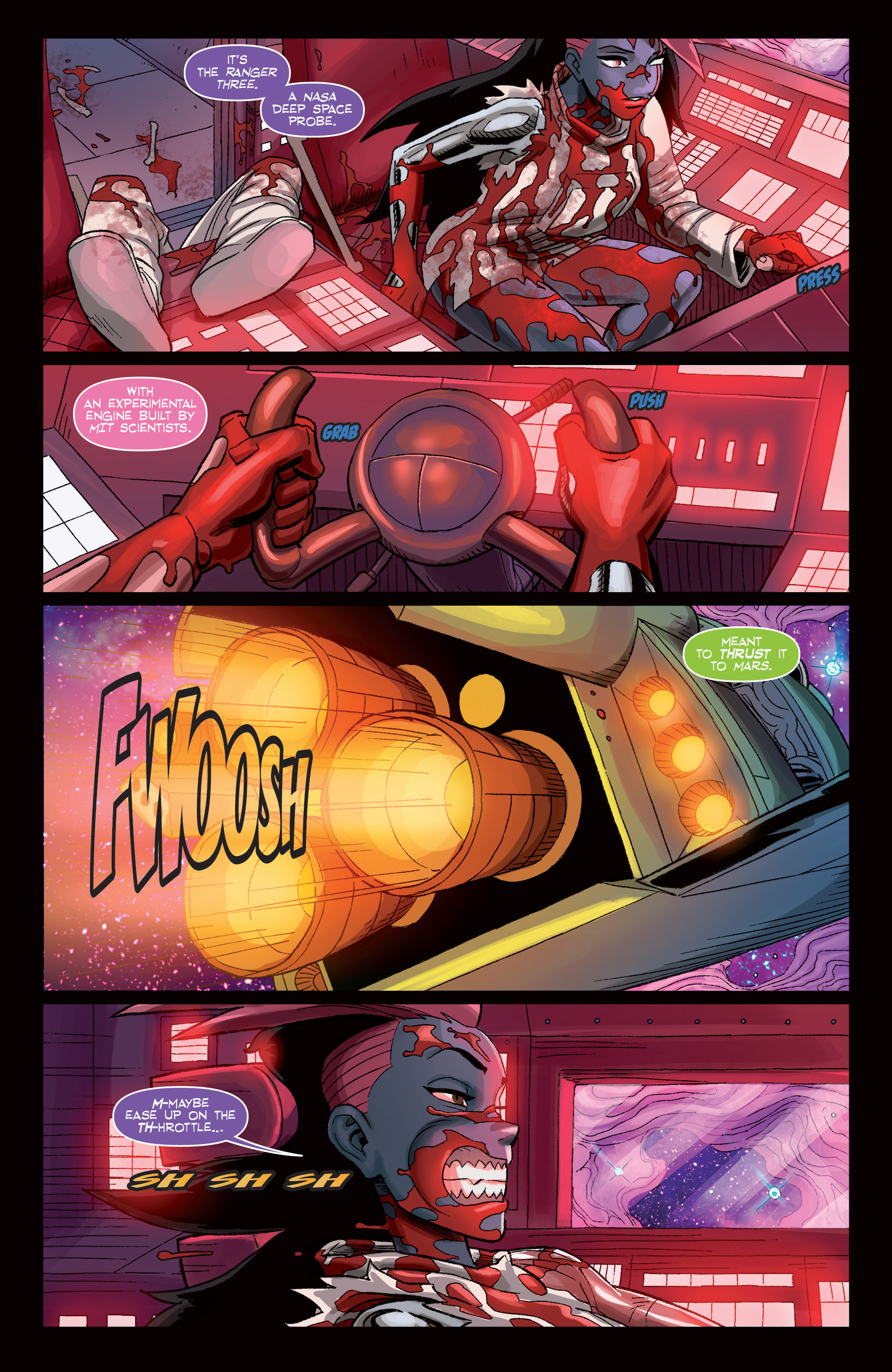 Read online Amalgama: Space Zombie comic -  Issue #1 - 15