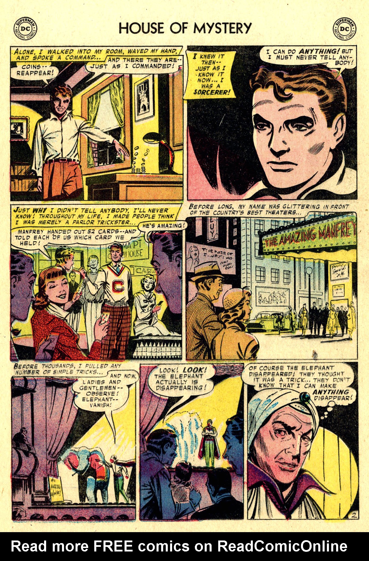Read online House of Mystery (1951) comic -  Issue #69 - 12