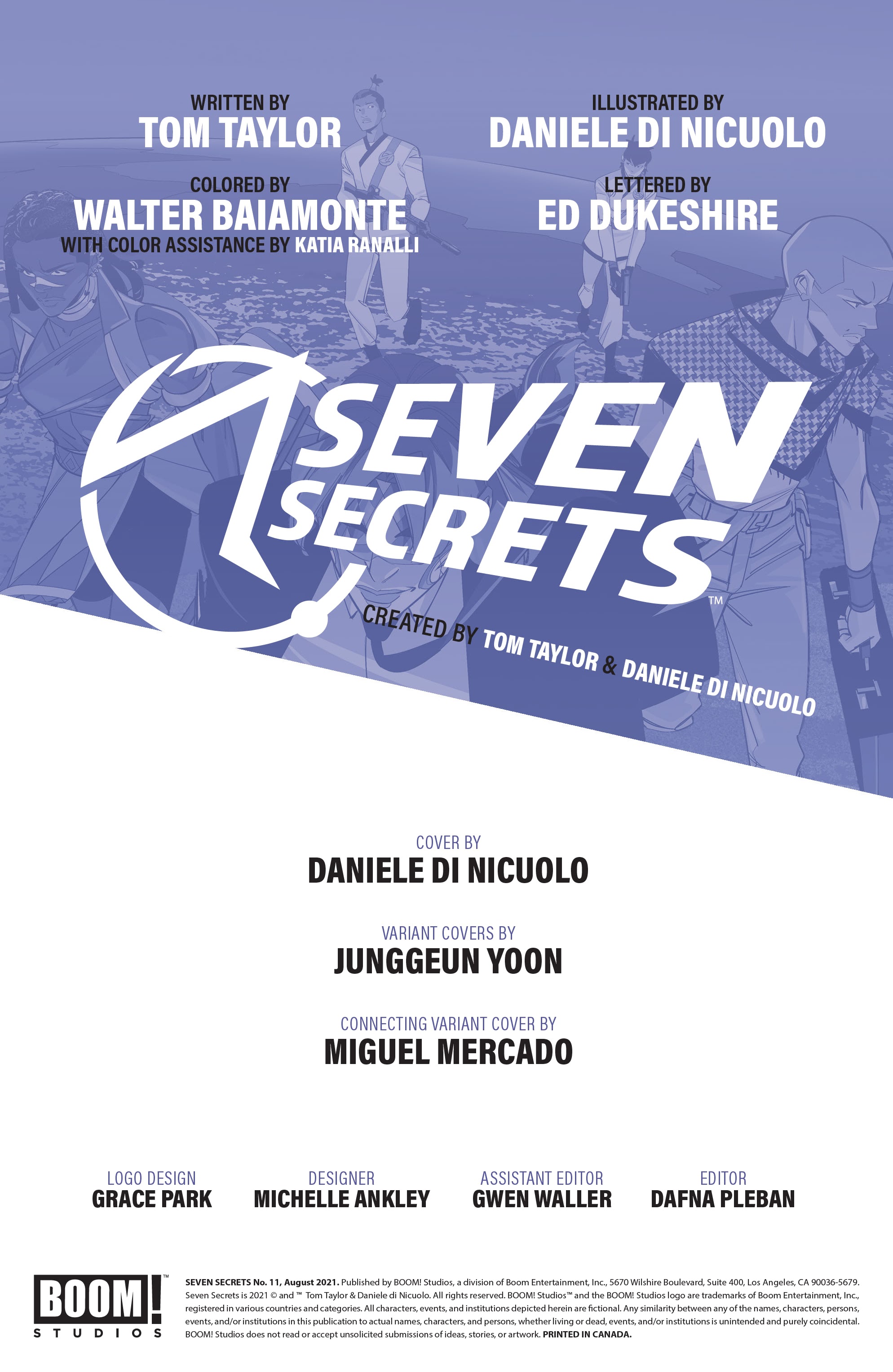 Read online Seven Secrets comic -  Issue #11 - 2