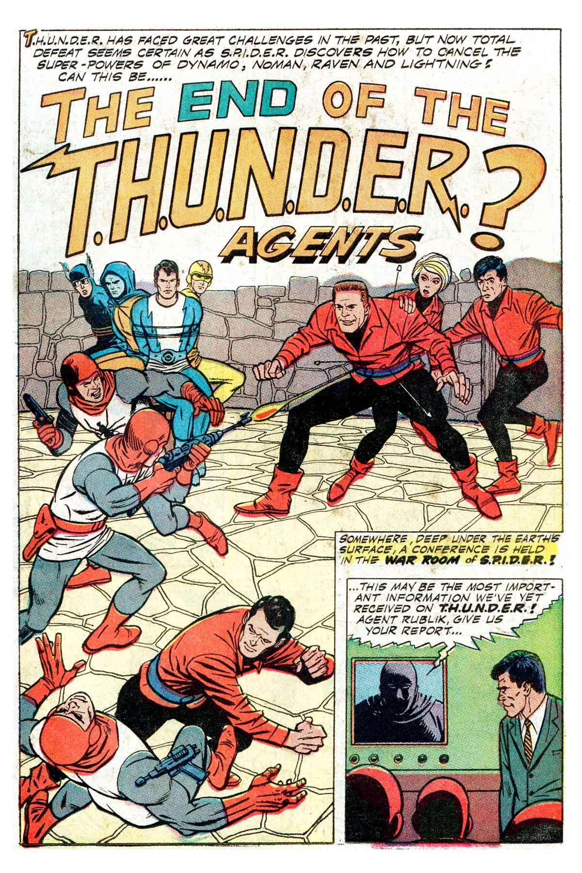 Read online T.H.U.N.D.E.R. Agents (1965) comic -  Issue #16 - 43