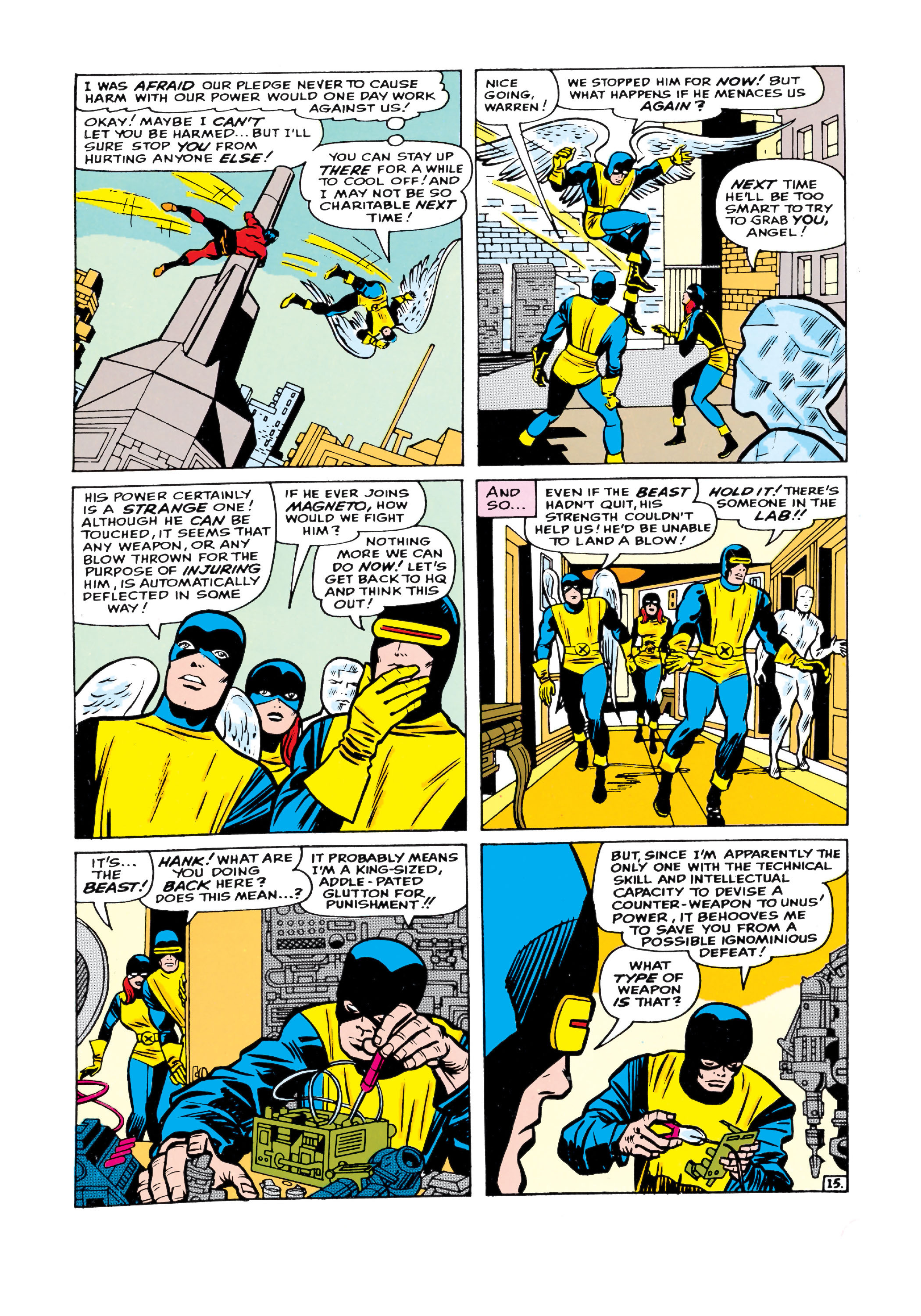 Read online Uncanny X-Men (1963) comic -  Issue #8 - 16