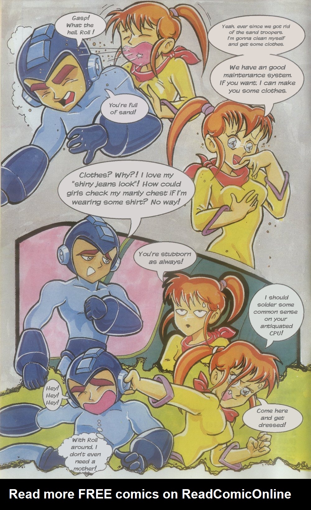 Read online Novas Aventuras de Megaman comic -  Issue #2 - 4
