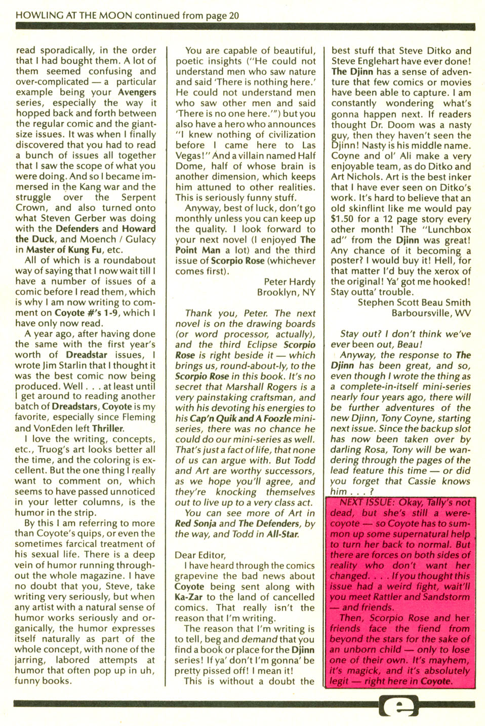 Read online Coyote comic -  Issue #12 - 34