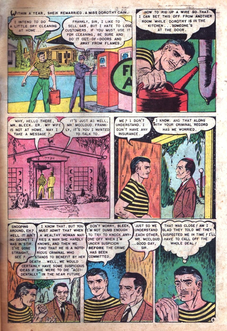 Read online Fight Against Crime comic -  Issue #5 - 31