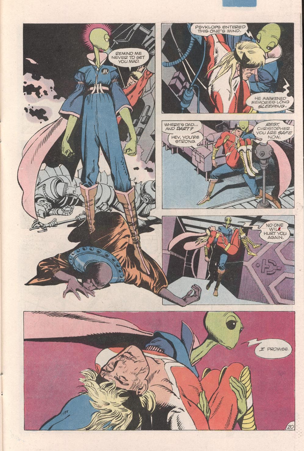 Read online Atari Force (1984) comic -  Issue #7 - 21