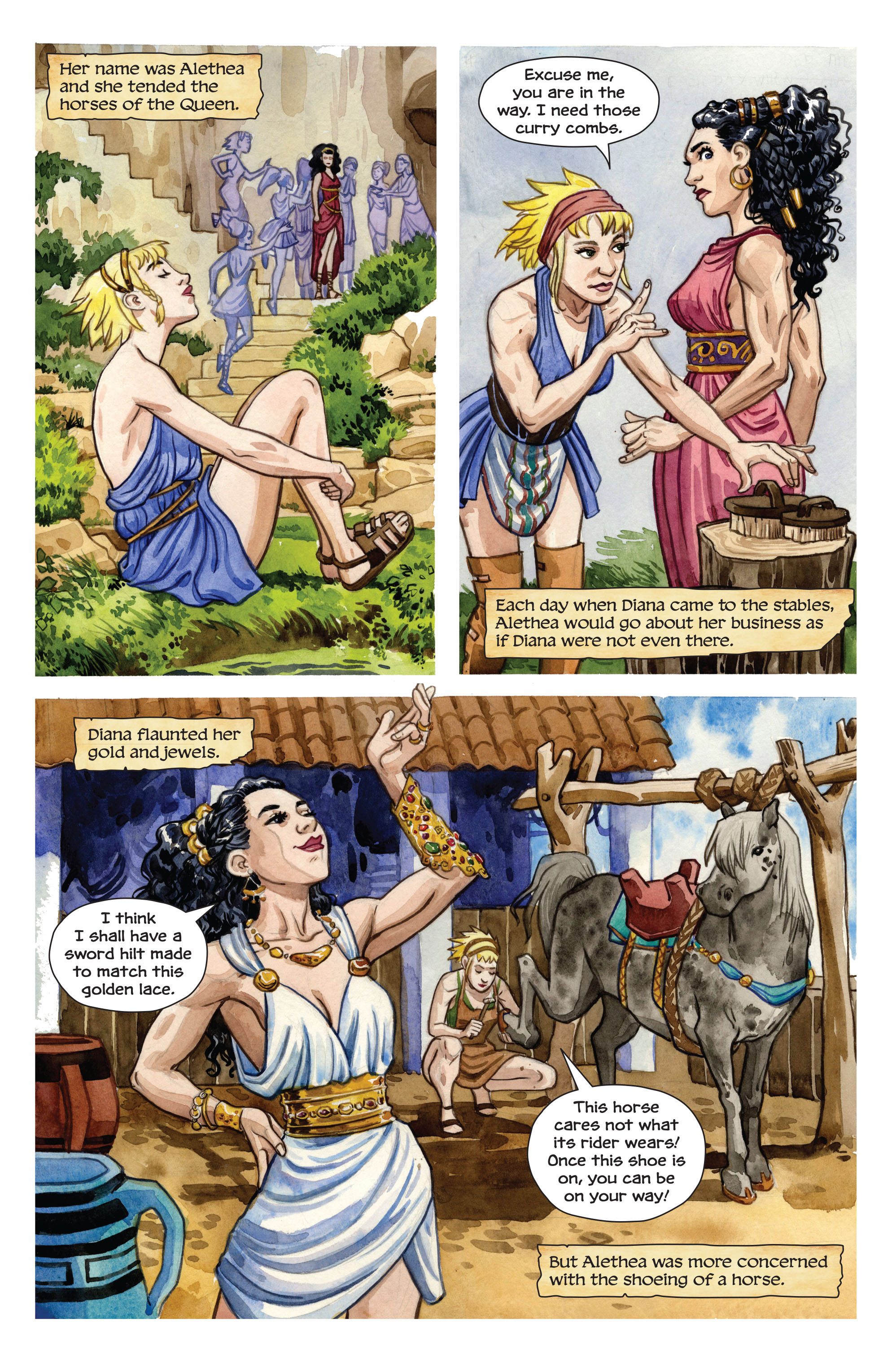 Read online Wonder Woman: The True Amazon comic -  Issue # Full - 47