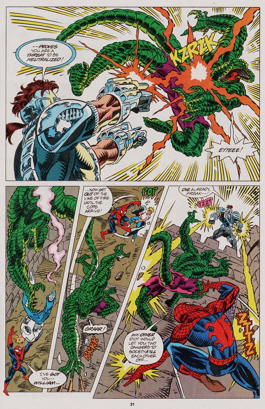 Read online Web of Spider-Man (1985) comic -  Issue #111 - 17
