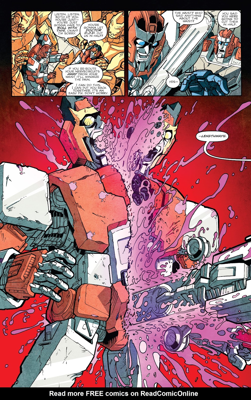 Read online Transformers The IDW Collection Phase Two comic Issue