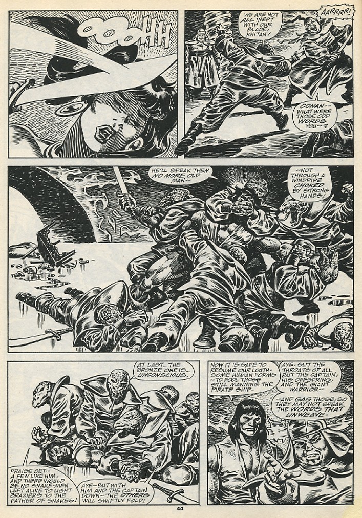 Read online The Savage Sword Of Conan comic -  Issue #192 - 46