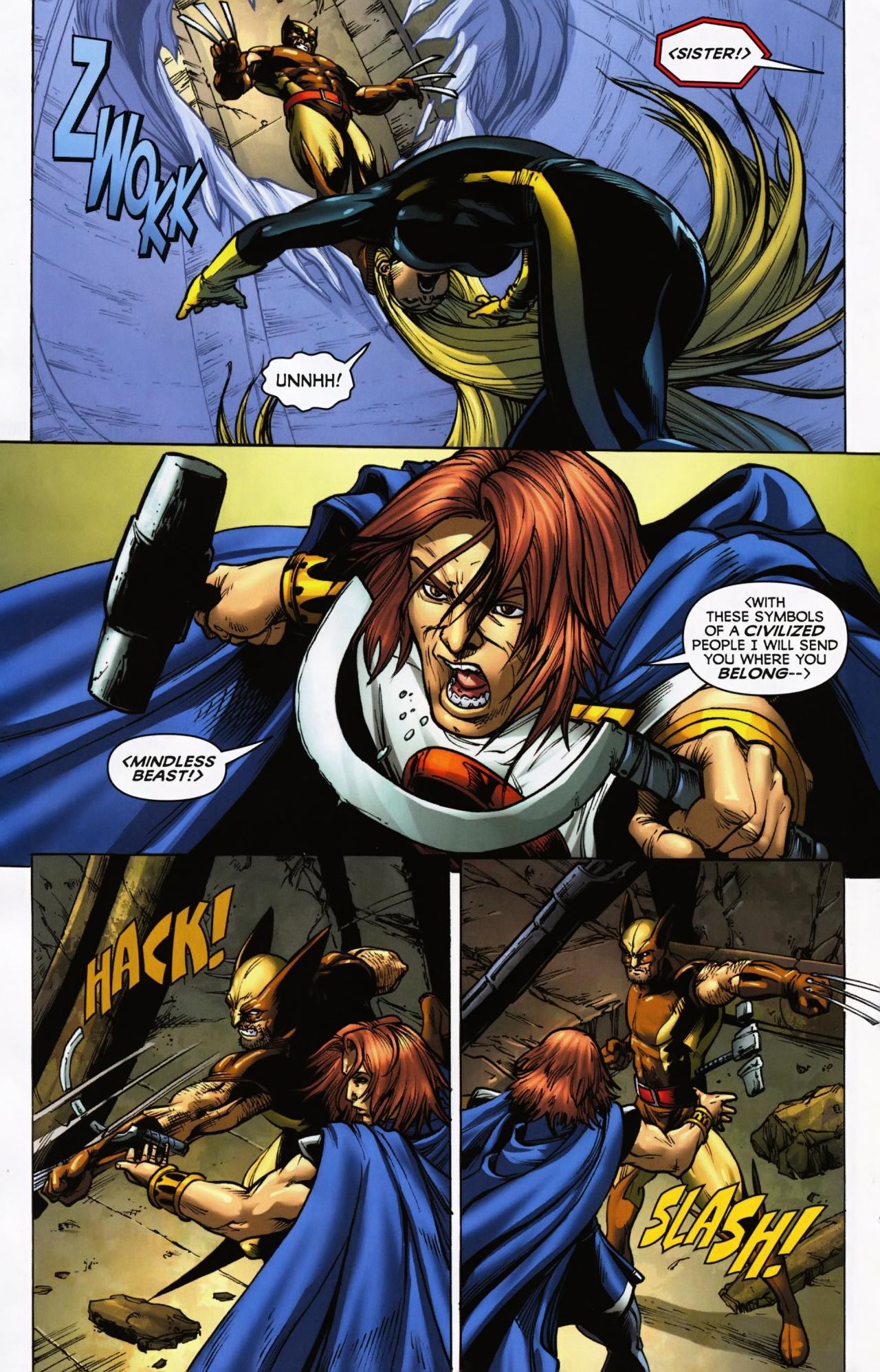 Read online Wolverine: First Class comic -  Issue #8 - 11