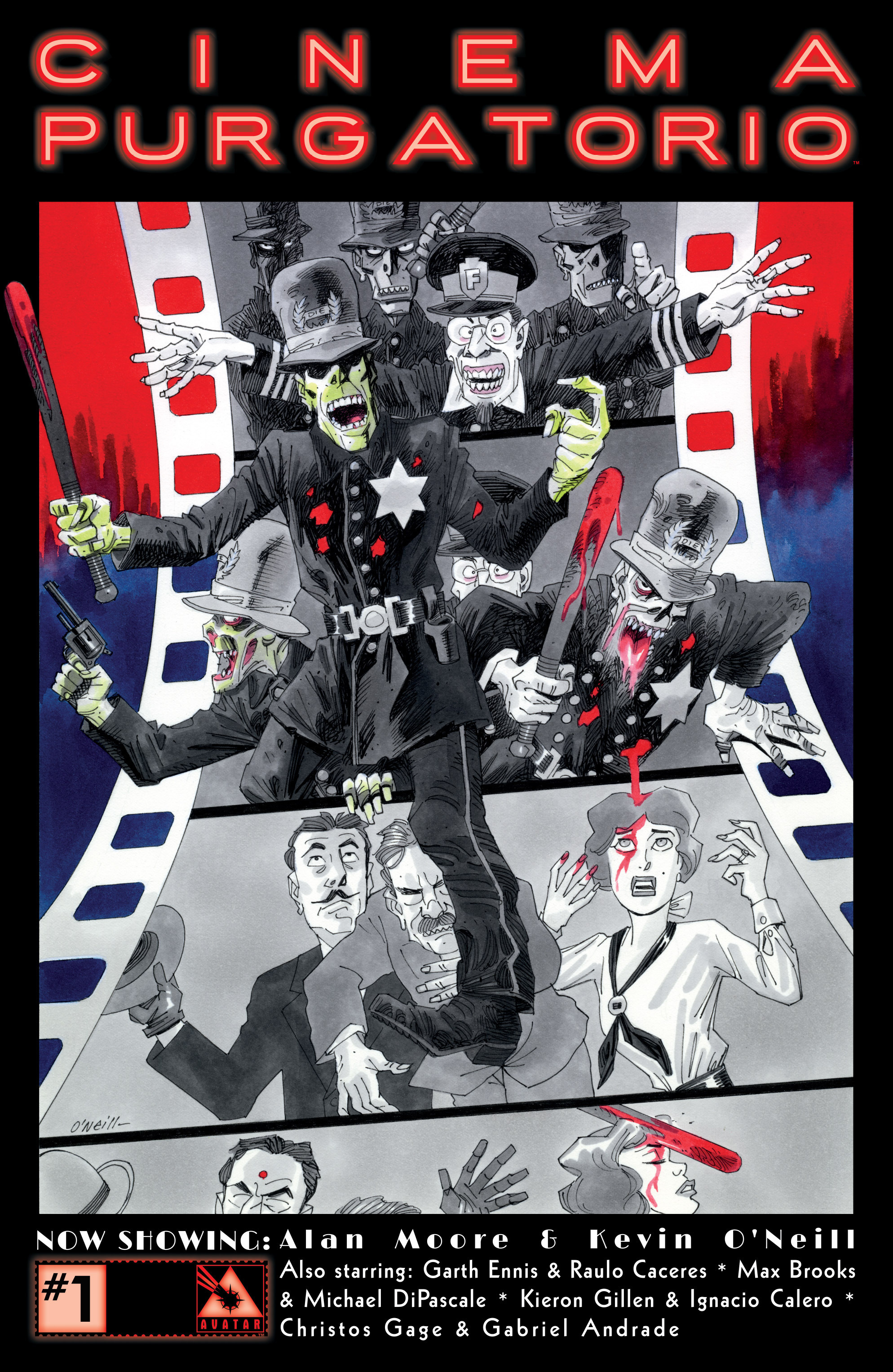 Read online Alan Moore's Cinema Purgatorio comic -  Issue #1 - 1