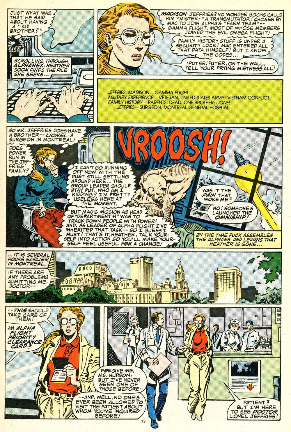 Read online Alpha Flight (1983) comic -  Issue #30 - 14