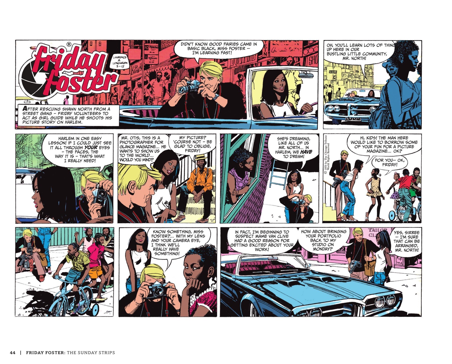 Read online Friday Foster: The Sunday Strips comic -  Issue # TPB (Part 1) - 45