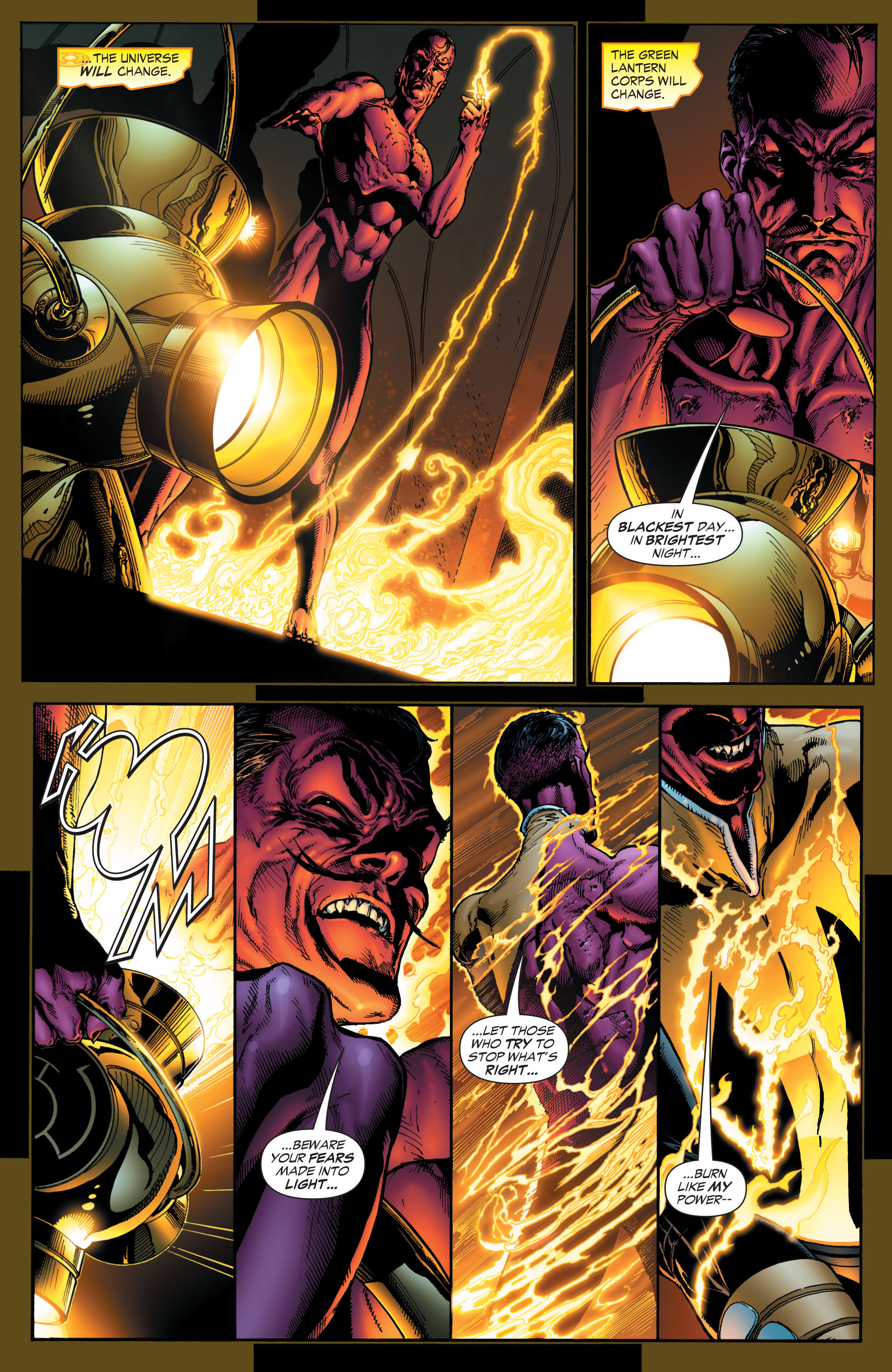 Read online Green Lantern: The Sinestro Corps War comic -  Issue # Full - 9