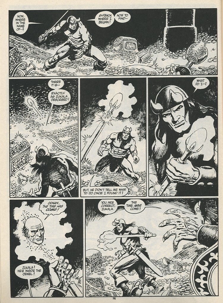 The Savage Sword Of Conan issue 189 - Page 40