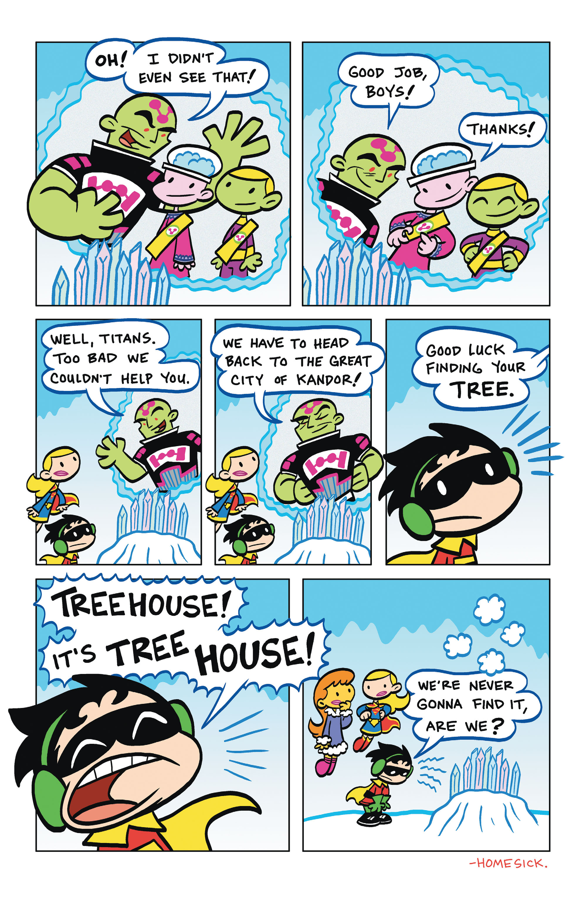 Read online Tiny Titans: Return To the Treehouse comic -  Issue #2 - 11