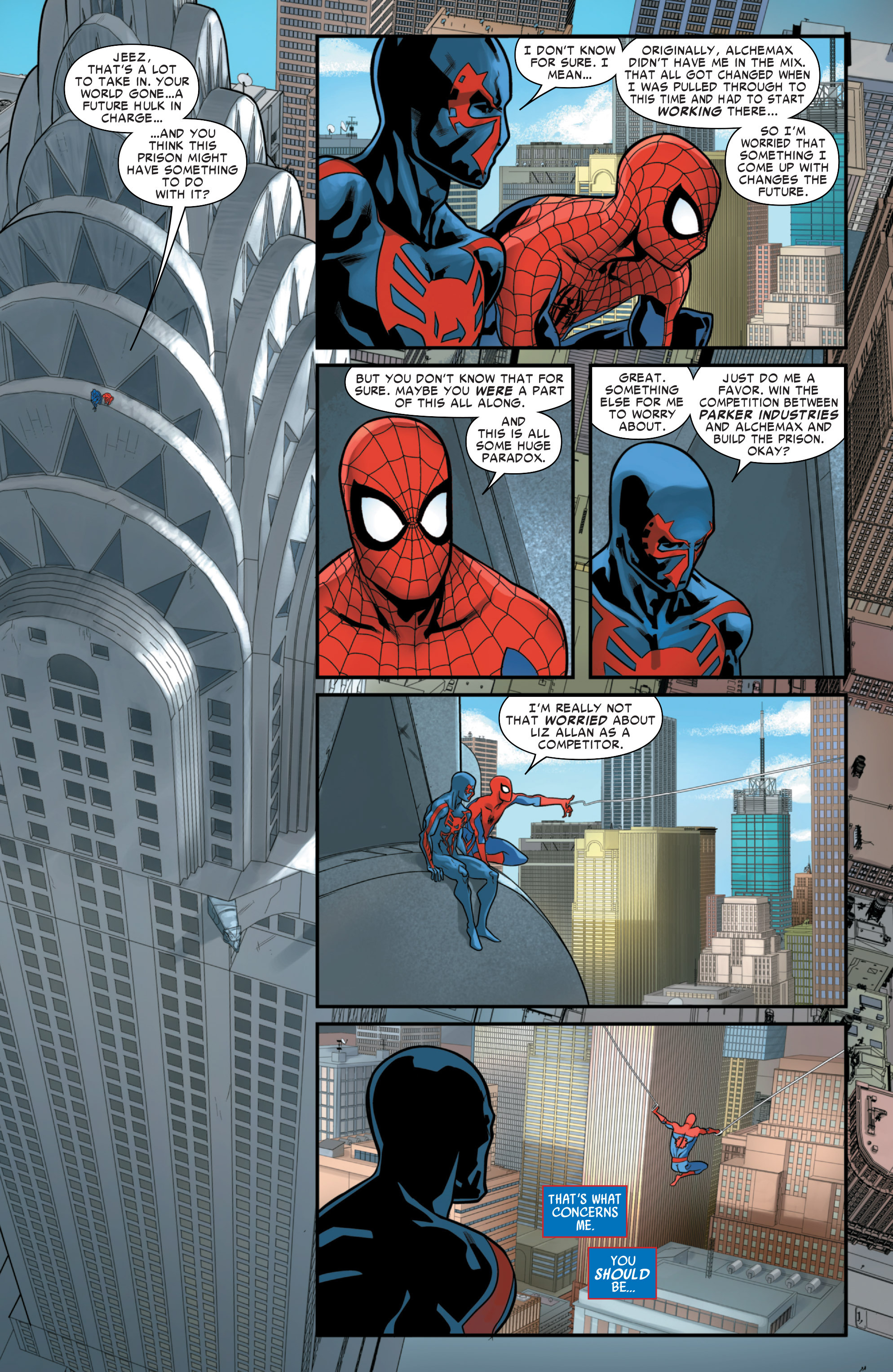 Read online Spider-Man 2099 (2014) comic -  Issue #11 - 14