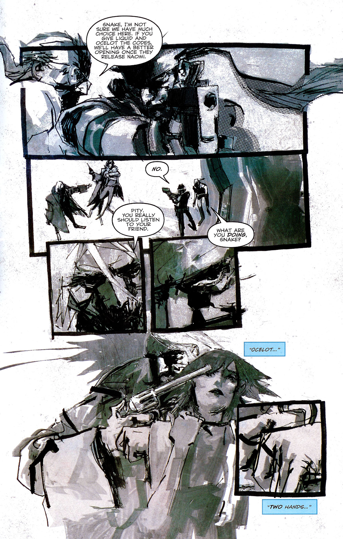 Read online Metal Gear Solid comic -  Issue #7 - 21