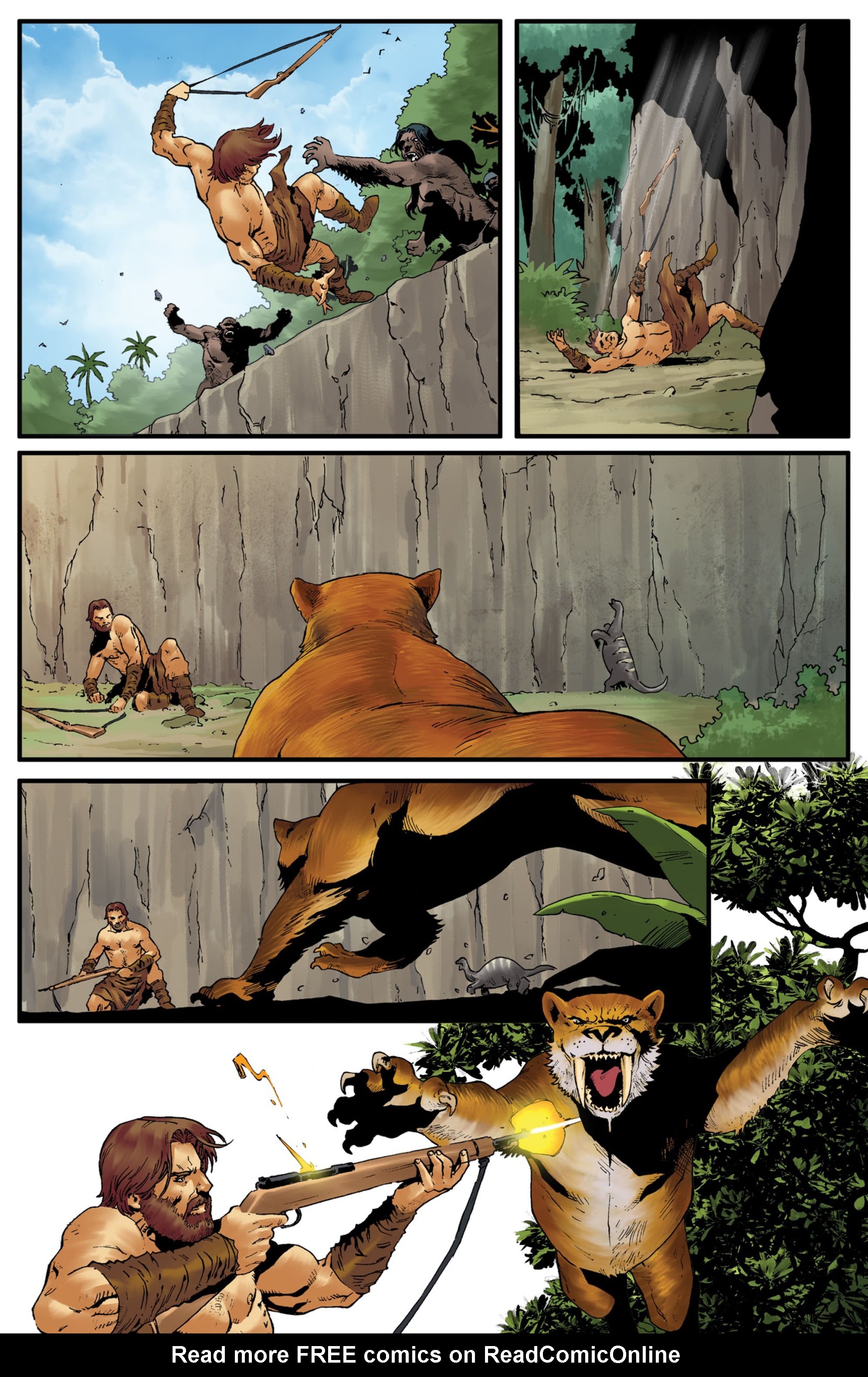 Read online The Land That Time Forgot: Fearless comic -  Issue #2 - 5