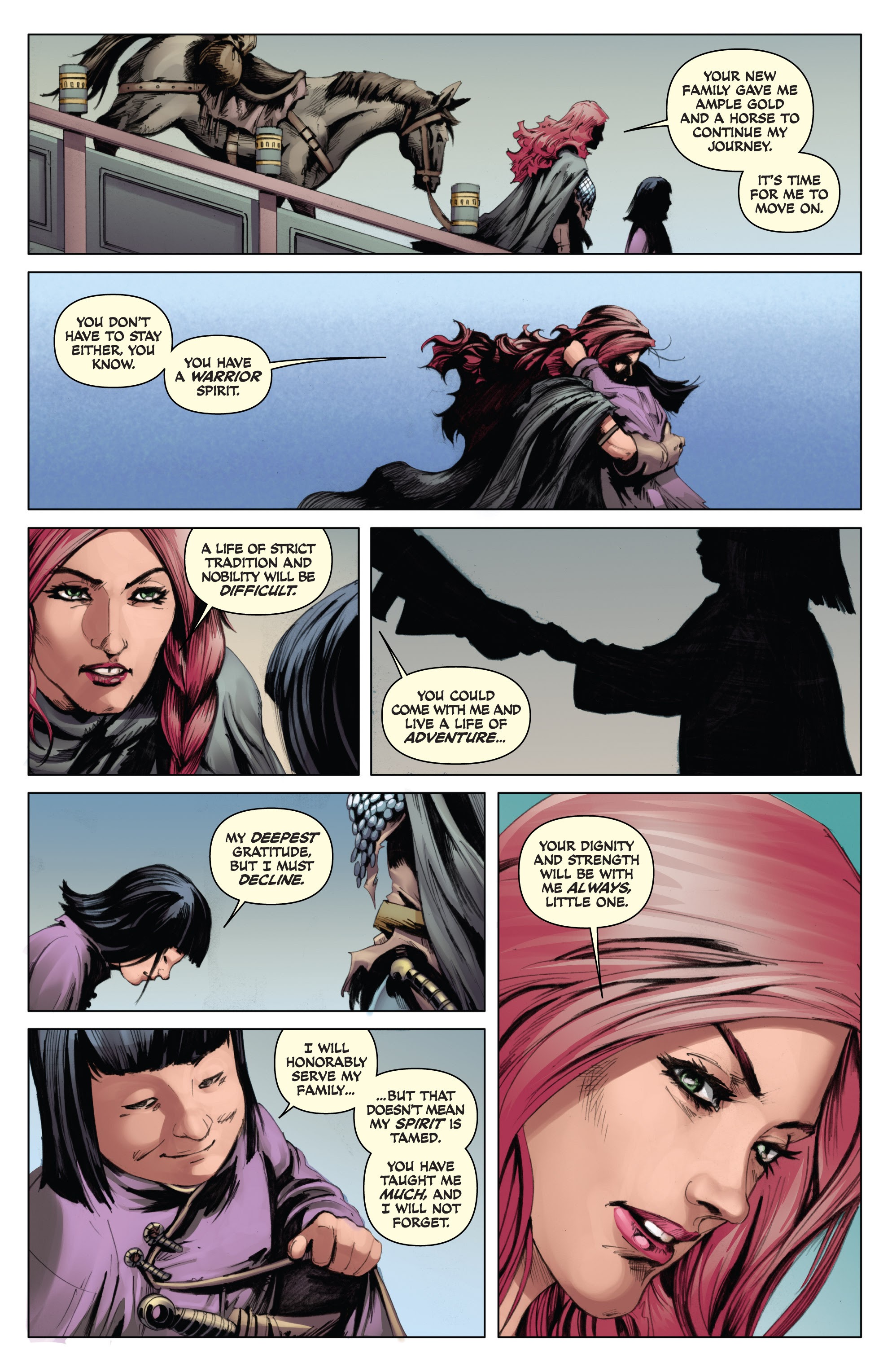 Read online Red Sonja and Cub comic -  Issue # Full - 31