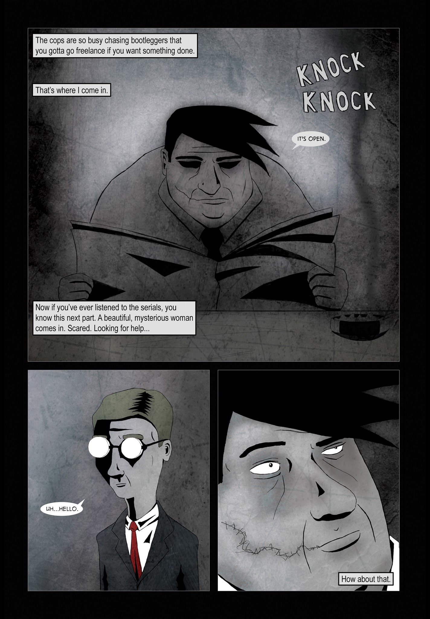 Read online It Looks Back comic -  Issue #1 - 4