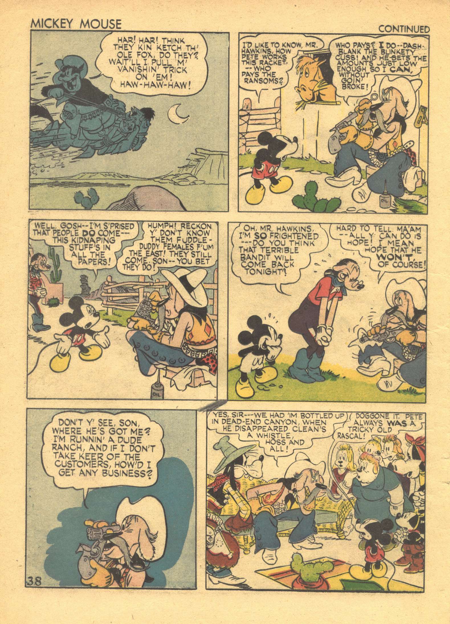 Read online Walt Disney's Comics and Stories comic -  Issue #25 - 41