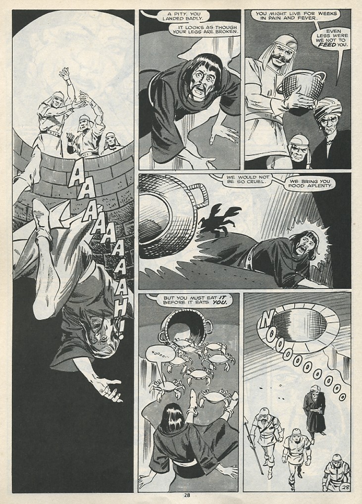 Read online The Savage Sword Of Conan comic -  Issue #177 - 30