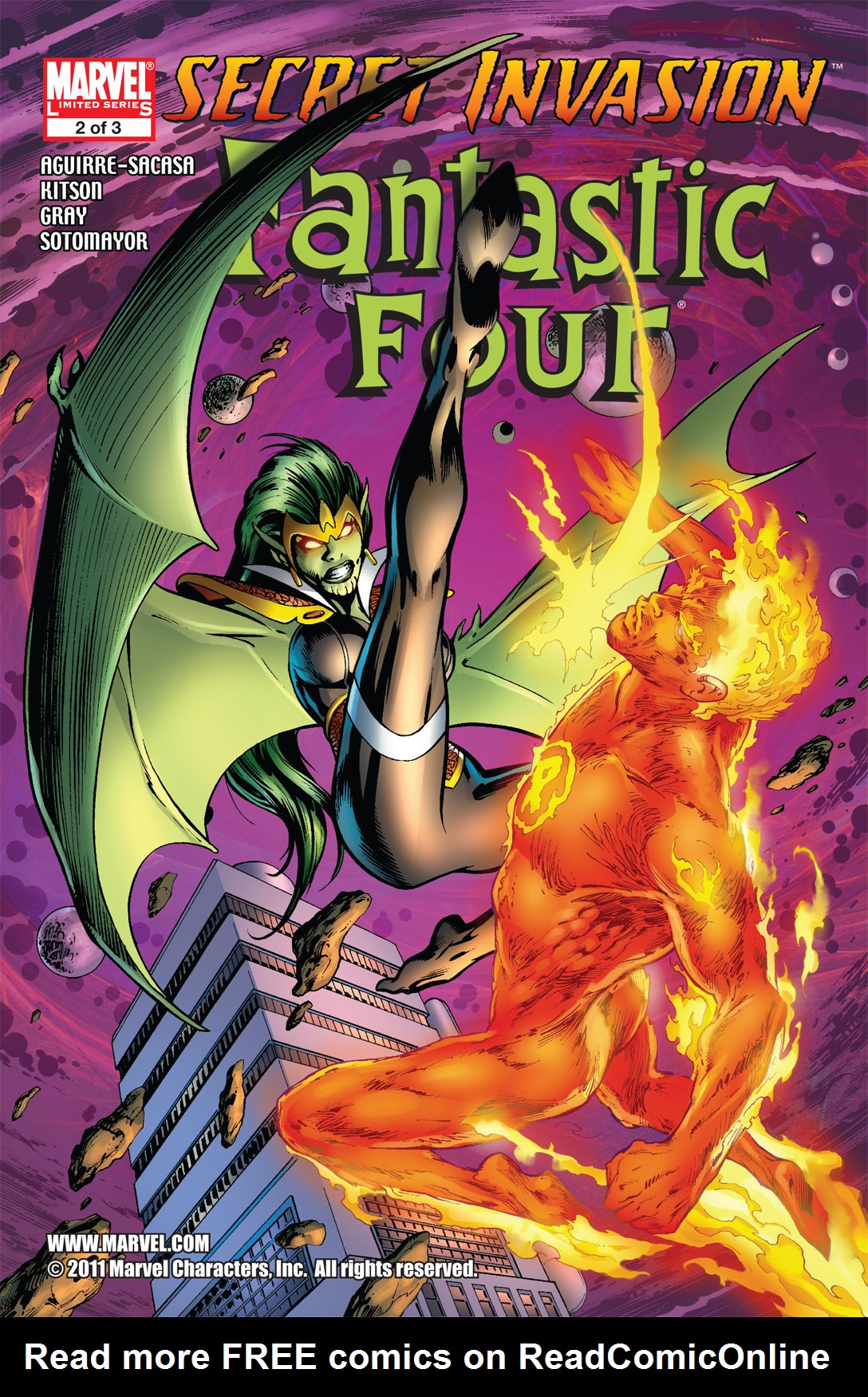 Read online Secret Invasion: Fantastic Four comic -  Issue #2 - 1
