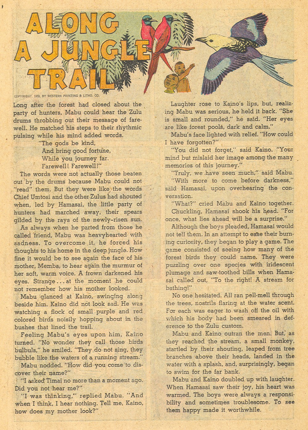 Read online Tarzan (1948) comic -  Issue #113 - 18