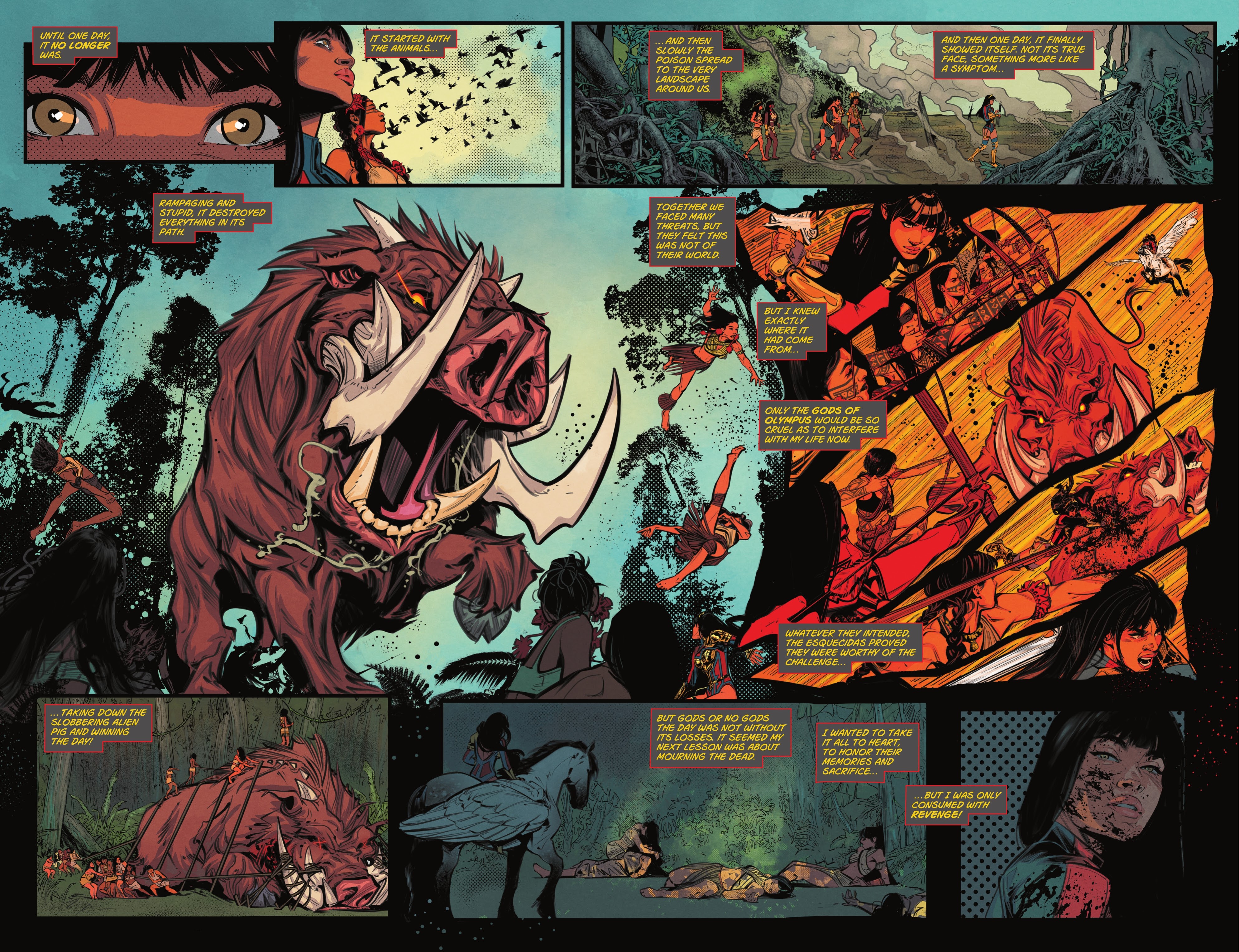 Read online Trial of the Amazons: Wonder Girl comic -  Issue #1 - 7