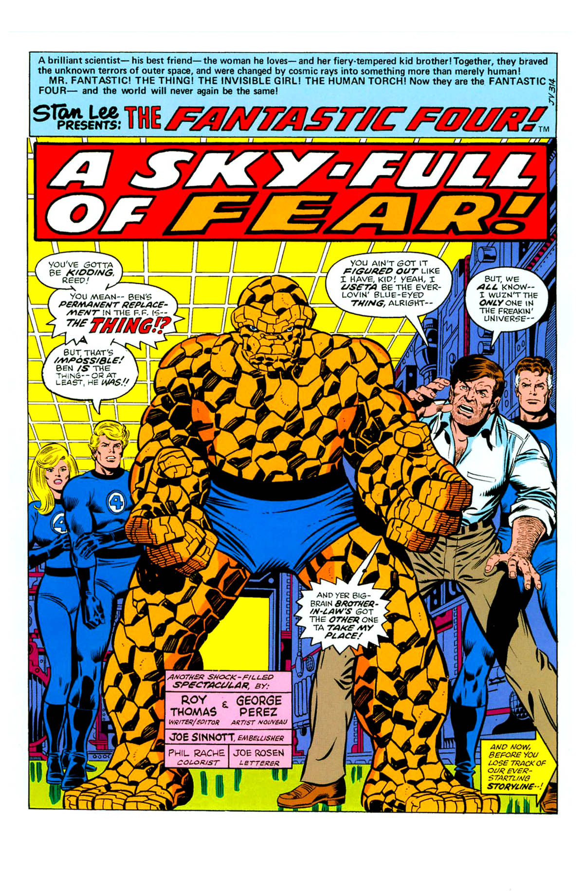 Read online Fantastic Four Visionaries: George Perez comic -  Issue # TPB 1 (Part 1) - 74