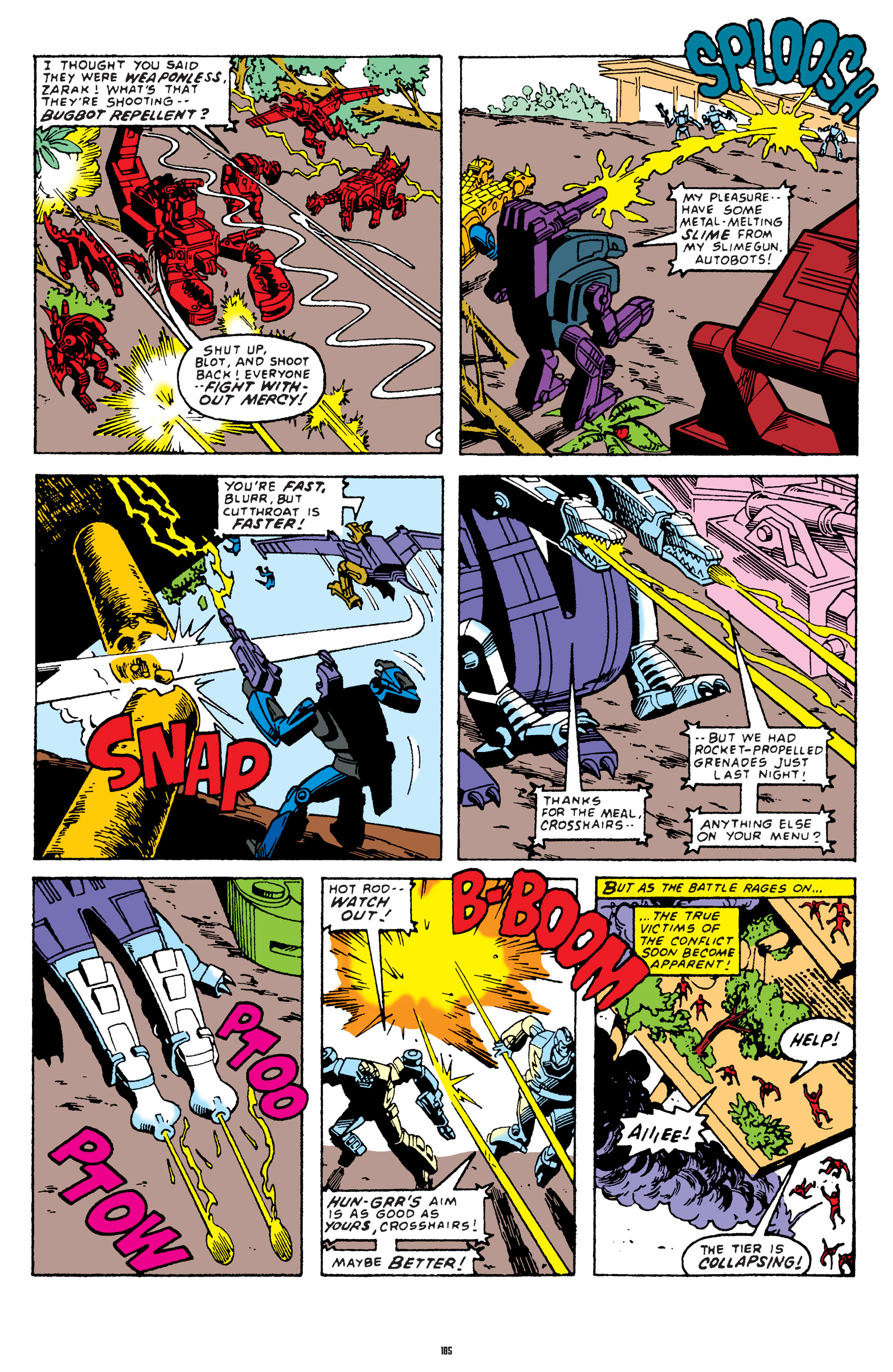 Read online The Transformers Classics comic -  Issue # TPB 7 - 184